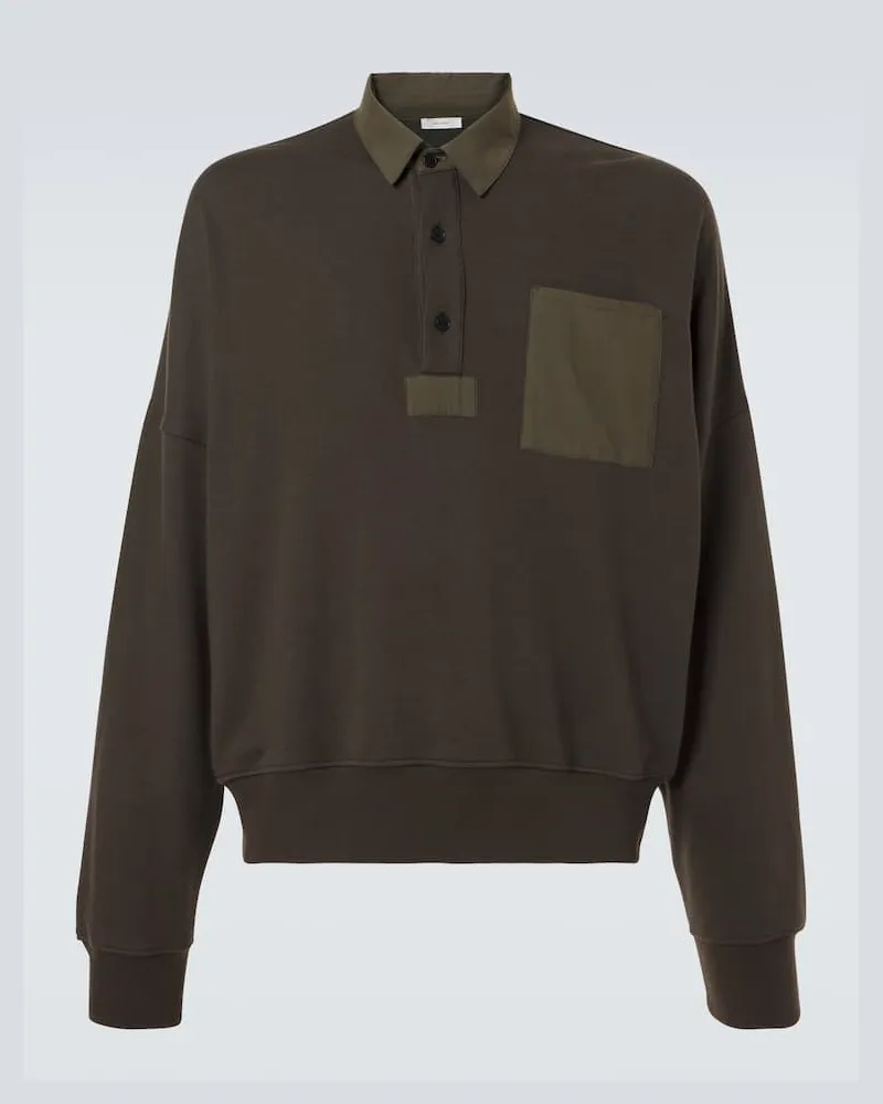 The Row Polopullover Dende aus Baumwolle und Kaschmir Braun