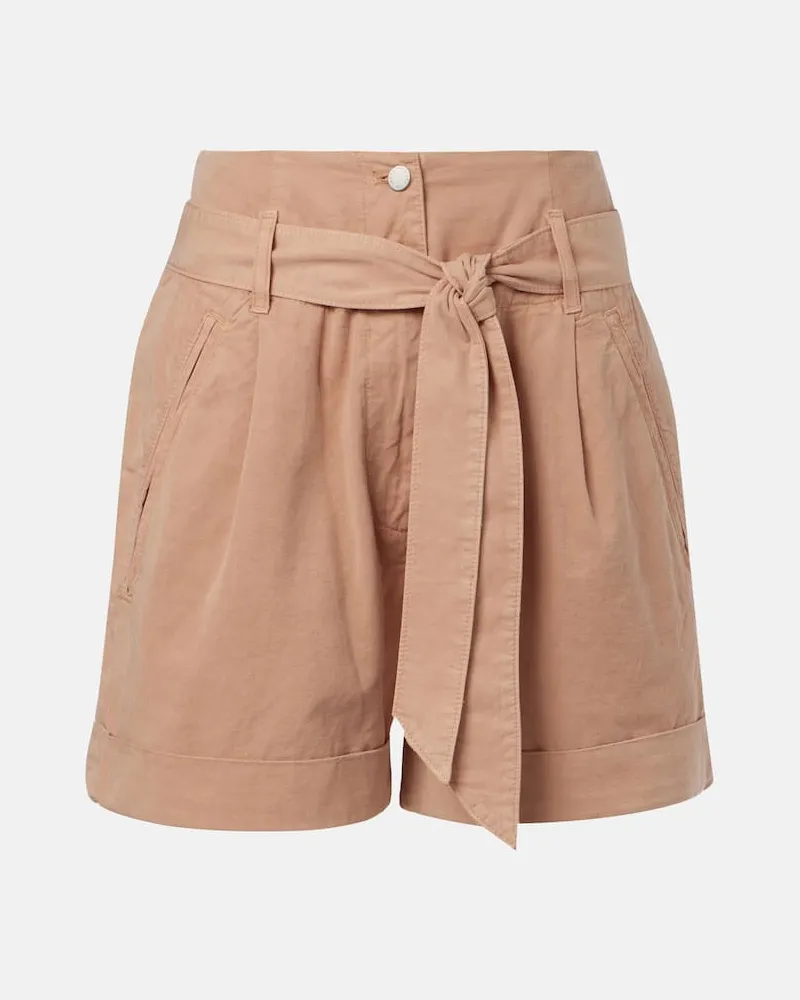 Adriano Goldschmied Shorts aus Denim Grün
