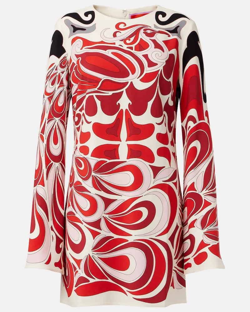 La DoubleJ Minikleid Mini Supremes aus Satin Rot