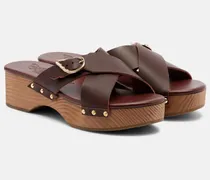 Plateausandalen Marilisa aus Leder