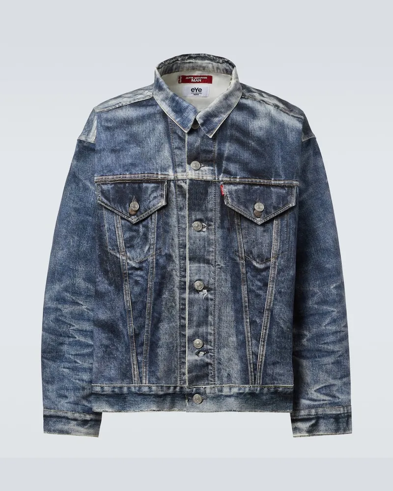 Junya Watanabe X Levi's® Oversize-Jeansjacke Blau