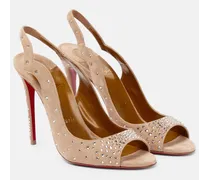 Nudes Slingback-Sandalen Degrachick aus Veloursleder