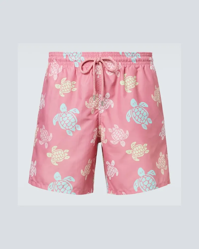 Vilebrequin Bedruckte Badeshorts Moorea Multicolor
