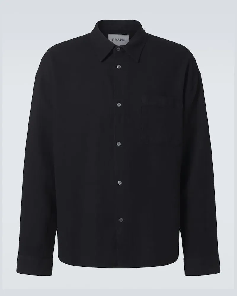 Frame Denim Hemd Schwarz