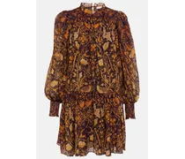 Bedrucktes Minikleid Maja aus Chiffon