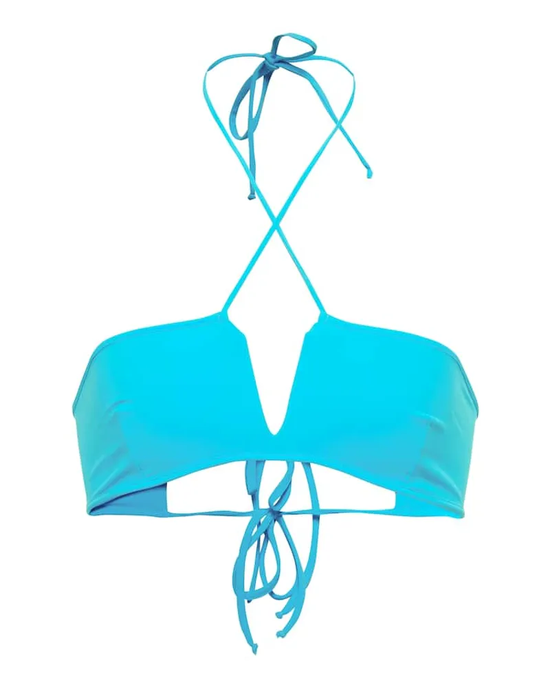 Nensi Dojaka Bikini-Oberteil Blau