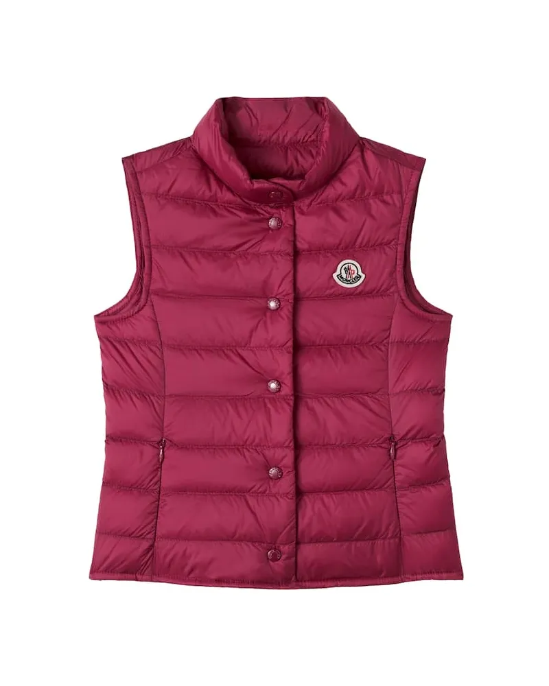 Moncler Daunenweste Liane Burgunderrot