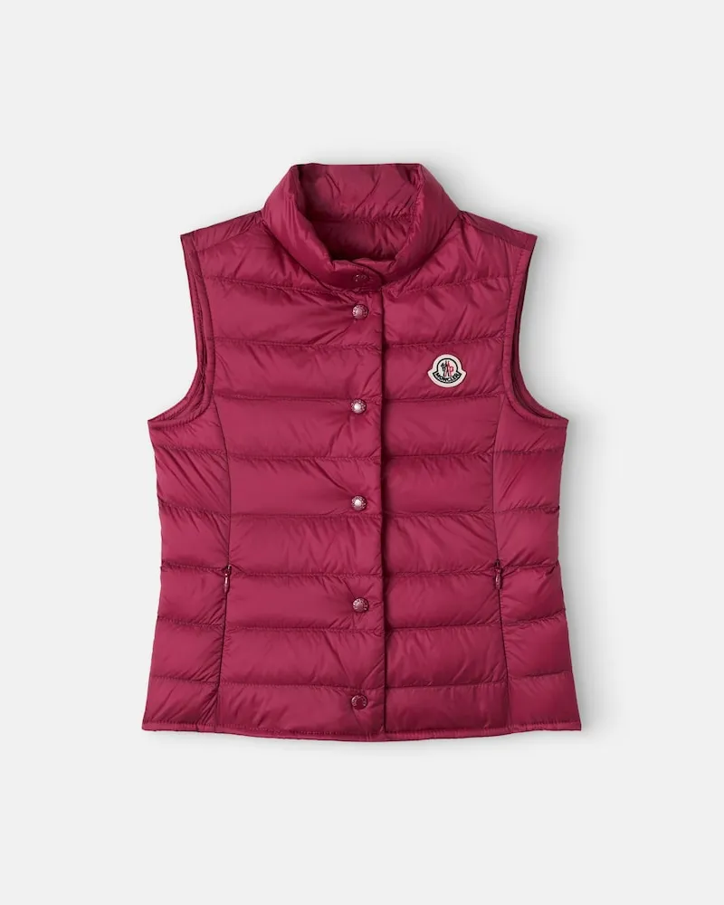Moncler Daunenweste Liane Burgunderrot