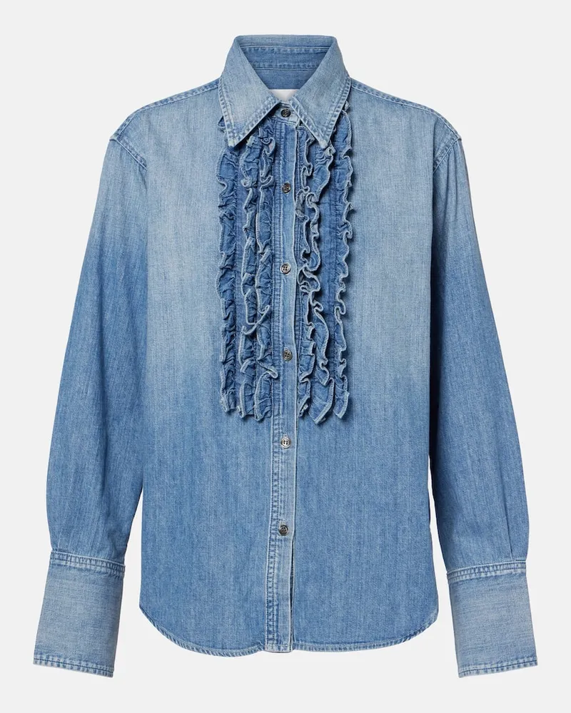 Citizens of humanity Jeanshemd Blau