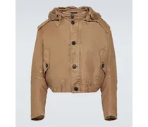 Bomberjacke mit Faux Fur