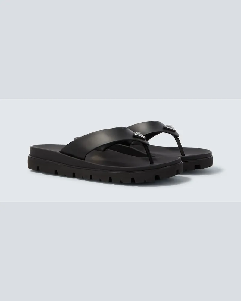 Prada Sandalen Schwarz