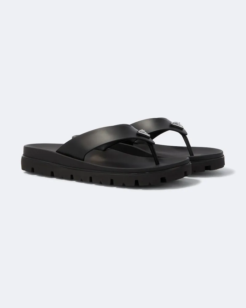 Prada Sandalen Schwarz