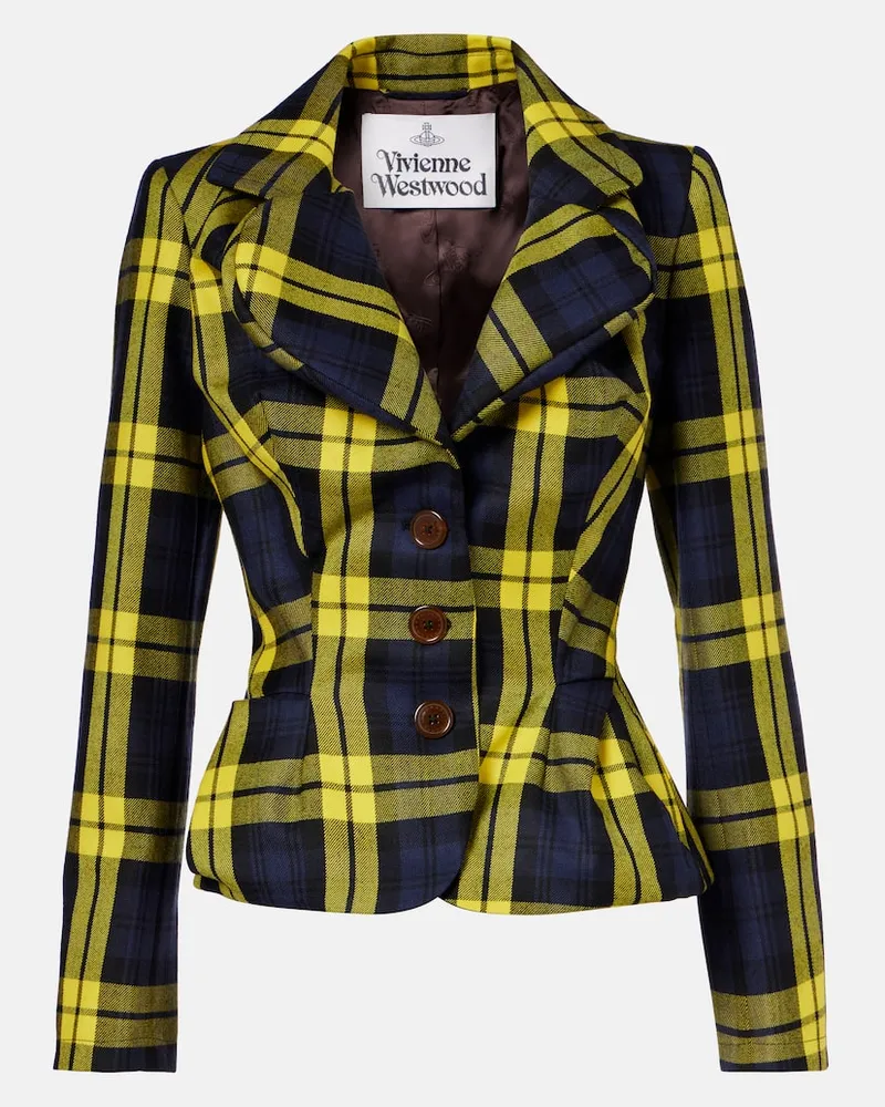 Vivienne Westwood Blazer aus Schurwolle Multicolor