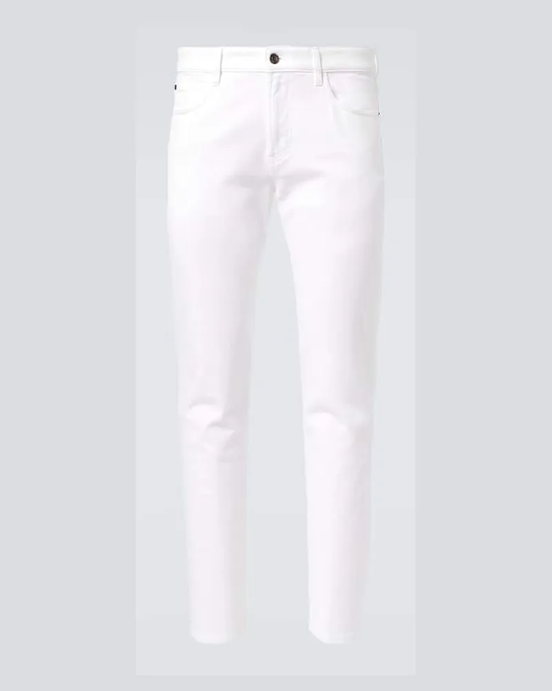 Loro Piana Straight Jeans Weiß