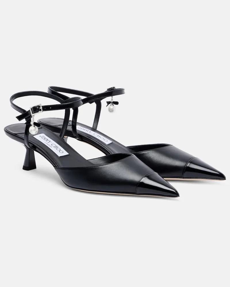 Jimmy Choo Pumps Aren 45 aus Leder Schwarz