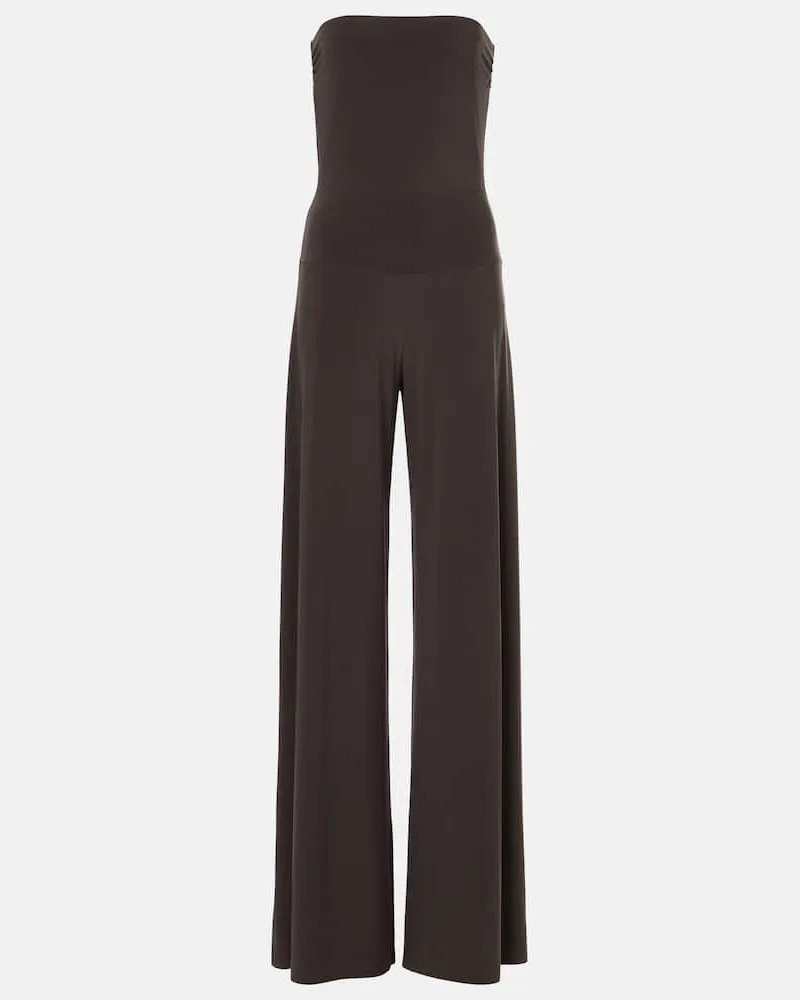 Norma Kamali Jumpsuit Dolman Braun