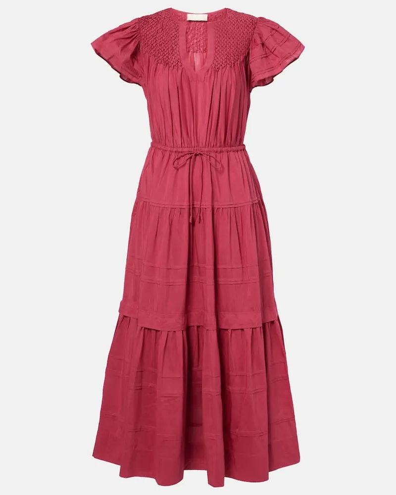 Ulla Johnson Maxikleid Marika aus Voile Blau