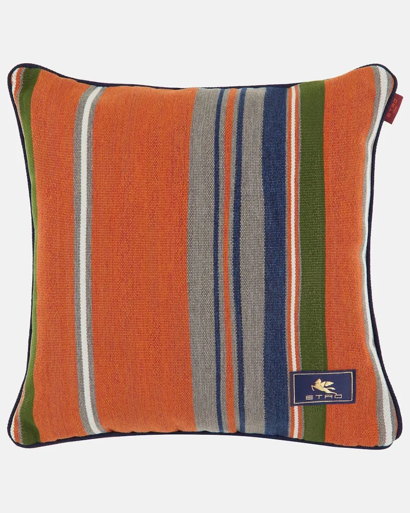 Etro Outdoor-Kissen Lyriga Blau