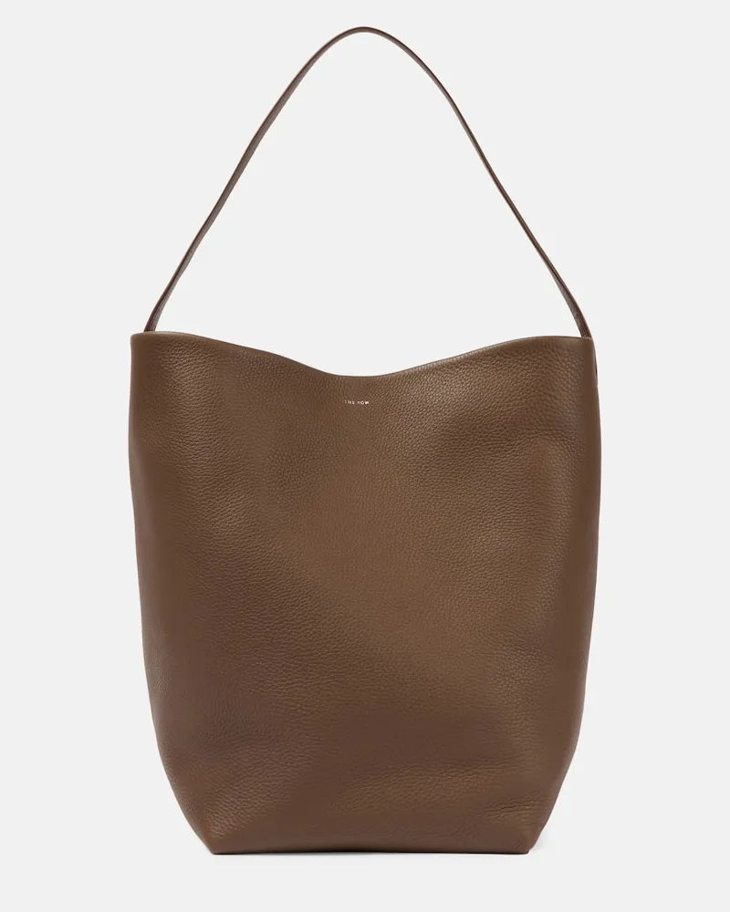 The Row Tote Bag Park Large aus Leder Grün