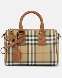 Burberry Tote  Check Mini aus Canvas Multicolor