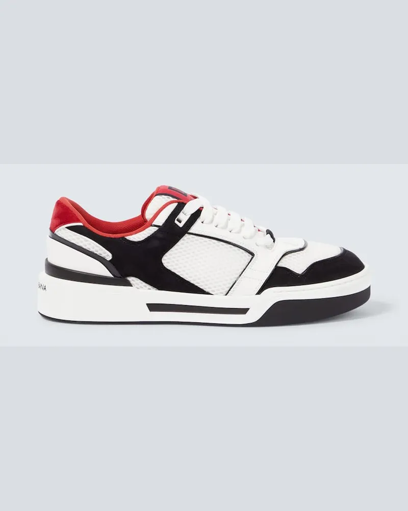 Dolce & Gabbana Sneakers Roma mit Leder Weiß