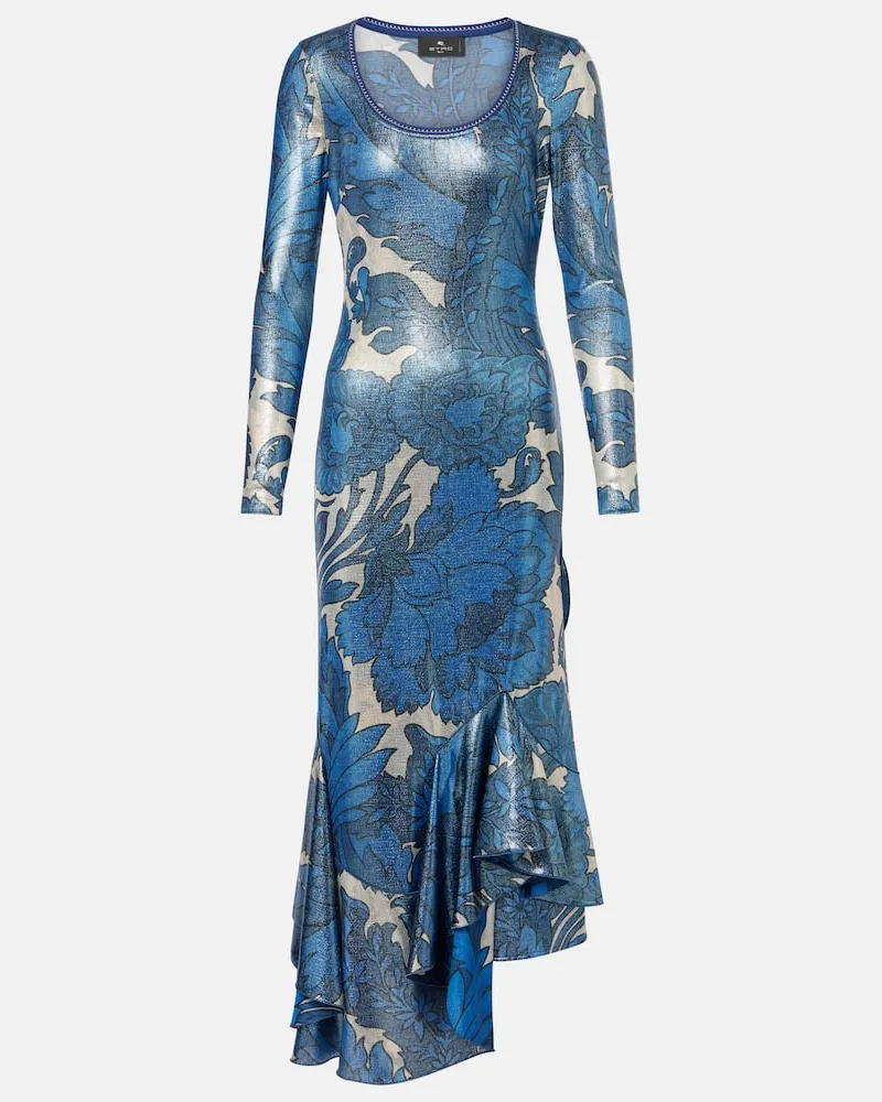 Etro Midikleid Weiß