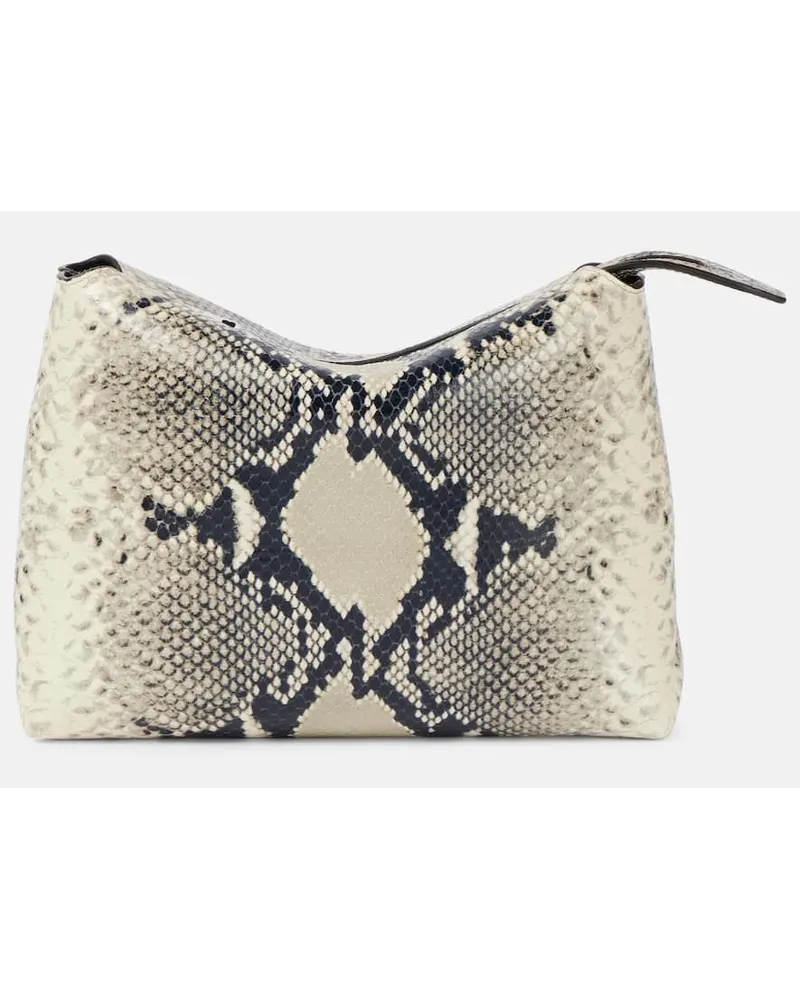 KHAITE Schultertasche Lina aus Leder Multicolor
