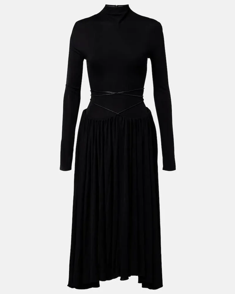 Alaïa Alaïa Kleid aus Jersey Schwarz