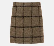 Minirock aus Tweed