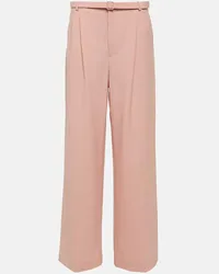 SIR Weite Mid-Rise-Hose Dario Pink