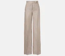 Weite Hose Deserto aus Leinen