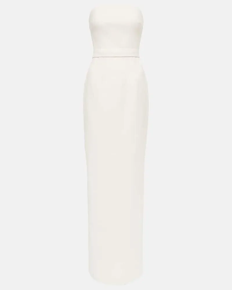 Safiyaa Bridal Robe Azrael Weiß