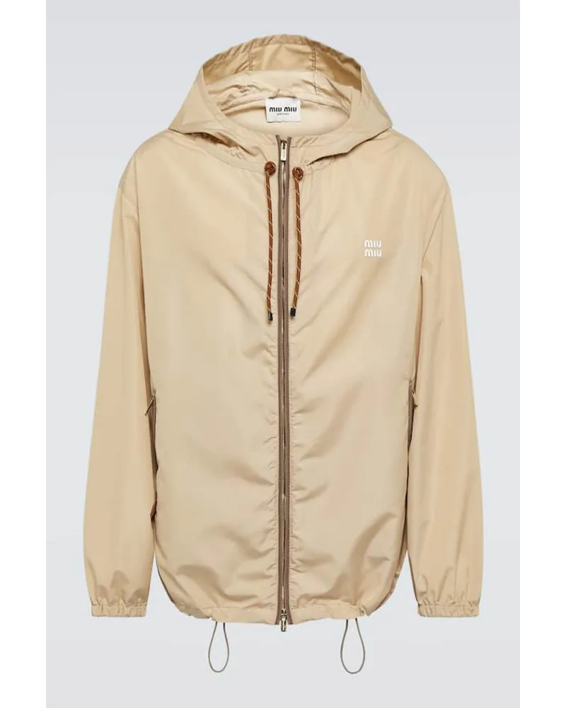 Miu Miu Windbreaker Beige