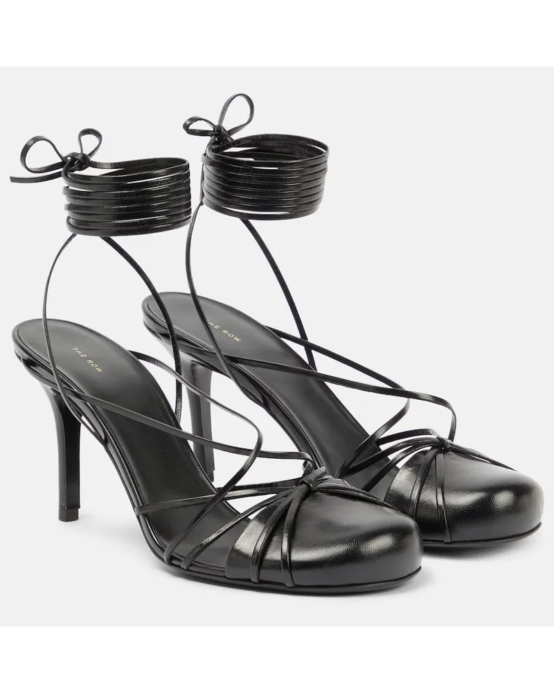 The Row Pumps Joan aus Leder Schwarz