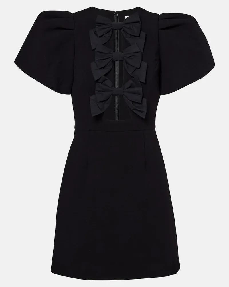 Rebecca Vallance Minikleid Kaylee aus Baumwolle Schwarz