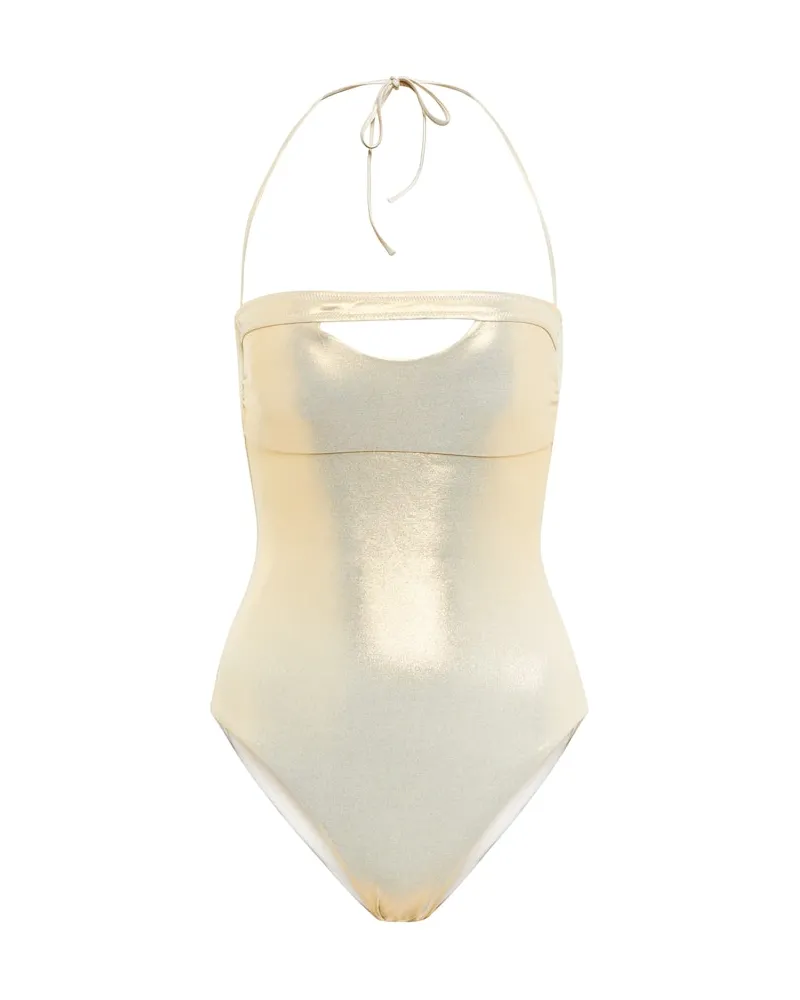 Melissa Odabash Badeanzug Nantes Gold