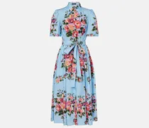 Hemdblusenkleid aus Baumwollpopeline