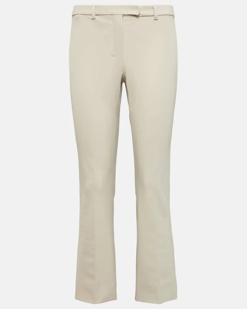 Max Mara Cropped-Hose Umanita Neutral
