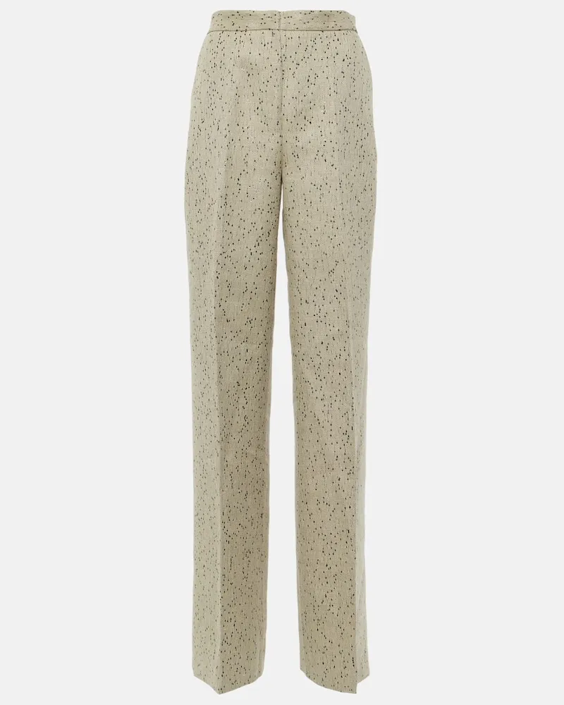 Altuzarra Weite Hose Laski aus einem Hanfgemisch Neutral