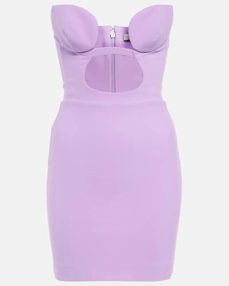 Nensi Dojaka Minikleid Violett