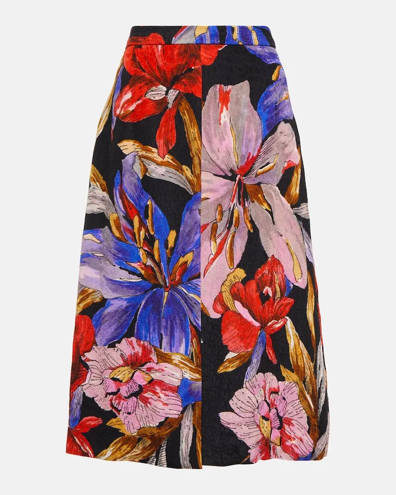 Dries van Noten Midirock Schwarz