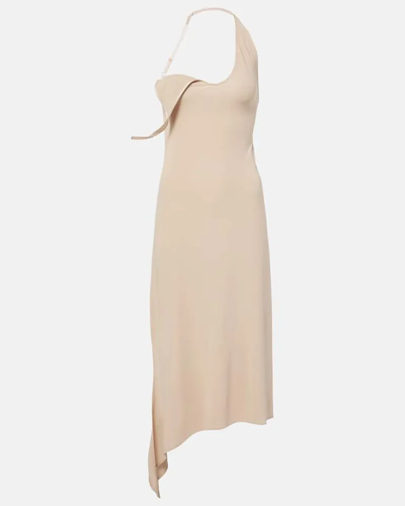 Courrèges Courrèges Midikleid Undressed Beige