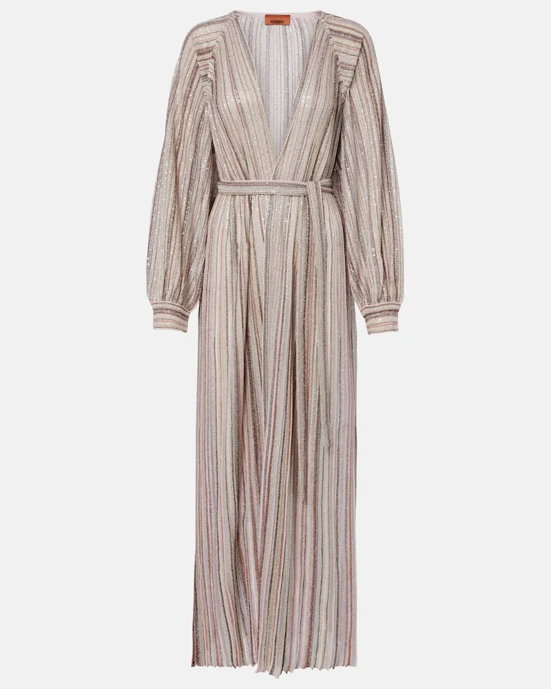 Missoni Cardigan aus Lamé Multicolor