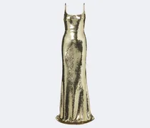 Robe mit Pailletten