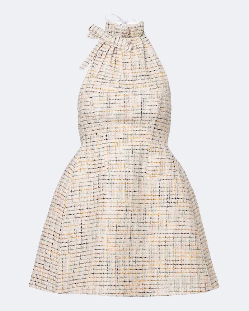 SHUSHU/TONG Minikleid aus Tweed Multicolor