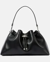 Jimmy Choo Bucket-Bag Cinch M aus Leder Schwarz