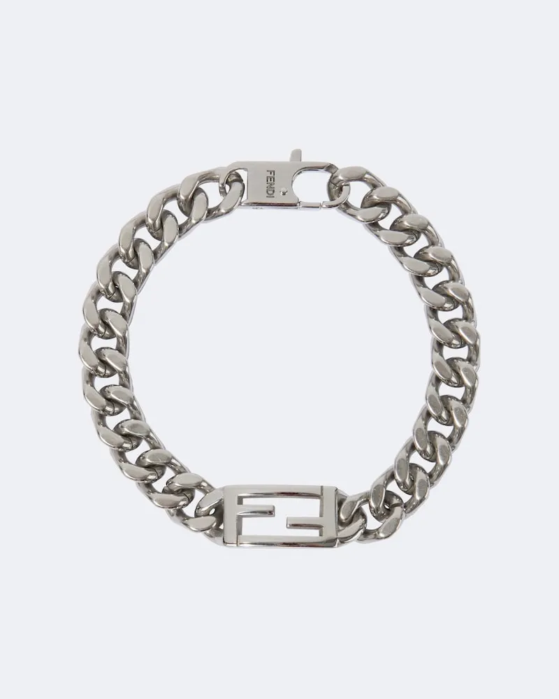 Fendi Armband FF Silber