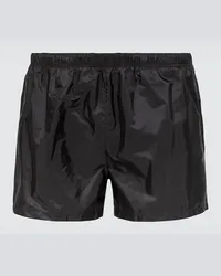 Prada Badeshorts aus Re-Nylon Schwarz