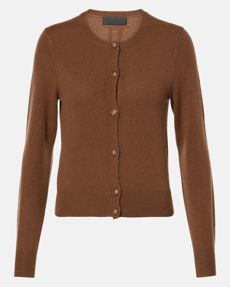 Nili Lotan Cardigan March aus Kaschmir Braun
