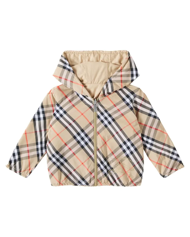 Burberry Wendbare Jacke Burberry Check Braun